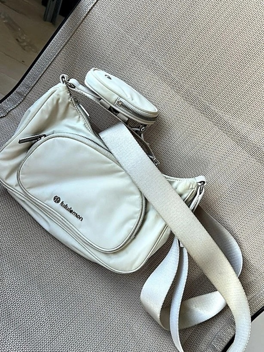 lululemon City Essentials Small Shoulder Bag White